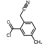 CAS#: 24633-70-3, 2-(Cyanomethyl)-5-Methylbenzoyl Chloride
