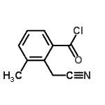 CAS#: 24633-71-4, 2-(Cyanomethyl)-3-Methylbenzoyl Chloride