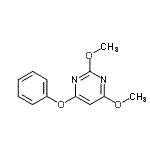 CAS#: 246538-87-4, 2,4-Dimethoxy-6-Phenoxypyrimidine