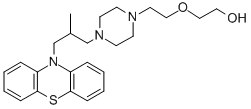 CAS#: 2470-73-7, 2-[2-[4-(2-Methyl-3-Phenothiazin-10-Ylpropyl)Piperazin-1-Yl]Ethoxy]Ethanol