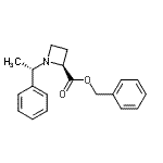 CAS#: 247051-66-7, Benzyl (2S)-1-[(1S)-1-Phenylethyl]-2-Azetidinecarboxylate