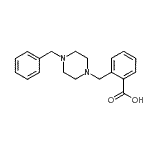CAS#: 247061-94-5, 2-[(4-Benzyl-1-Piperazinyl)Methyl]Benzoic Acid