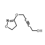 CAS 登录号：247079-77-2， 4-(4,5-二氢-1,2-恶唑-3-基氧基)-2-丁炔-1-醇