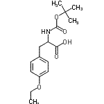 CAS#: 247088-44-4, O-Ethyl-N-{[(2-Methyl-2-Propanyl)Oxy]Carbonyl}Tyrosine