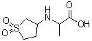 CAS 登录号：247109-40-6， N-(1,1-二氧代四氢-3-噻吩基)丙氨酸