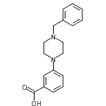 CAS#: 247117-97-1, 3-(4-Benzyl-1-Piperazinyl)Benzoic Acid