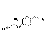 CAS#: 247123-16-6, N-(3-Butyn-2-Yl)-4-Methoxyaniline