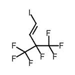 CAS#: 24716-85-6, (1E)-3,4,4,4-Tetrafluoro-1-Iodo-3-(Trifluoromethyl)-1-Butene