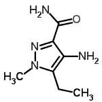 CAS#: 247583-80-8, 4-Amino-5-Ethyl-1-Methyl-1H-Pyrazole-3-Carboxamide