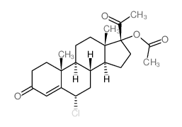 CAS#: 2477-73-8, (6a)-17-(Acetyloxy)-6-chloro-Pregn-4-ene-3,20-dione