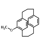 CAS#: 24770-02-3, 6-Methoxytricyclo[10.2.2.2<Sup>5,8</Sup>]Octadeca-1(14),5,7,12,15,17-Hexaene