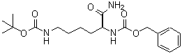 CAS#: 24828-95-3, N<Sup>2</Sup>-[(Benzyloxy)Carbonyl]-N<Sup>6</Sup>-{[(2-Methyl-2-Propanyl)Oxy]Carbonyl}-L-Lysinamide