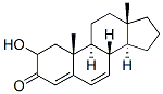 CAS 登录号：2484-30-2， (17b)-17-羟基-雄甾-4,6-二烯-3-酮