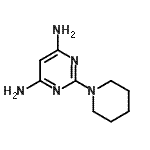 CAS#: 24867-30-9, 2-(1-Piperidinyl)-4,6-Pyrimidinediamine