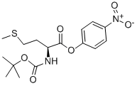 CAS#: 2488-18-8, N-[(1,1-Dimethylethoxy)Carbonyl]-L-Methionine 4-Nitrophenyl Ester