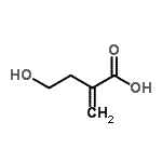 CAS#: 24923-76-0, 4-Hydroxy-2-Methylenebutanoic Acid