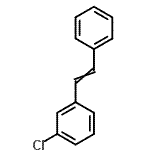 CAS#: 24942-77-6, 1-Chloro-3-(2-Phenylvinyl)Benzene