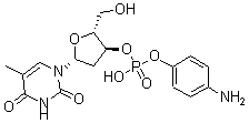CAS#: 24960-61-0, Mono(4-Aminophenyl)-3'-Thymidylic Acid Ester