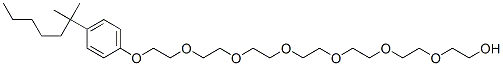 CAS#: 2497-59-8, 20-[4-(1,1,3,3-Tetramethylbutyl)phenoxy]-3,6,9,12,15,18-Hexaoxaeicosan-1-ol
