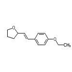 CAS#: 249911-61-3, 2-[(E)-2-(4-Ethoxyphenyl)Vinyl]Tetrahydrofuran