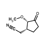 CAS#: 249929-11-1, [(1R,2S)-2-Methoxy-3-Oxocyclopentyl]Acetonitrile