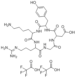 CAS#: 250612-42-1, Cyclo(RGDyK) Trifluoroacetate