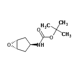 CAS#: 250659-32-6, 2-Methyl-2-Propanyl (1R,3S,5S)-6-Oxabicyclo[3.1.0]Hex-3-Ylcarbamate