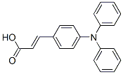 CAS 登录号：25069-29-8， 3-[4-(二苯基氨基)苯基]丙烯酸