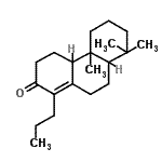 CAS 登录号：250720-36-6， 14-丙基罗汉松-8(14)-烯-13-酮