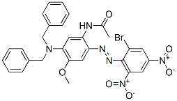CAS 登录号：25080-15-3， N-(5-(二苄基氨基)-2-((2-溴-4,6-二硝基苯基)偶氮)-4-甲氧基苯基)-乙酰胺