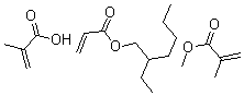 CAS#: 25133-98-6, 2-Methyl-2-Propenoic Acid Polymer With 2-Ethylhexyl 2-Propenoate And Methyl 2-Methyl-2-Propenoate