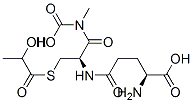 CAS 登录号：25138-66-3， (2S)-2-氨基-4-[[(1R)-1-(羧甲基氨基甲酰)-2-(2-羟基丙酰基硫基)乙基]氨基甲酰]丁酸