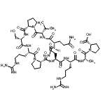CAS#: 251634-21-6, L-Glutaminyl-L-Valyl-L-Prolyl-L-Seryl-L-Arginyl-L-Prolyl-L-Asparaginyl-L-Arginyl-L-Alanyl-L-Proline