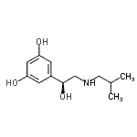 CAS#: 251907-02-5, 5-[(1S)-1-Hydroxy-2-(Isobutylamino)Ethyl]-1,3-Benzenediol