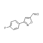 CAS#: 251912-65-9, 3-(4-Fluorophenyl)Isoxazole-5-Carbaldehyde