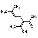 CAS 登录号：2520-63-0， 3-异亚丙基-6-甲基-5-庚烯-2-酮