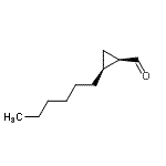 CAS#: 252009-68-0, (1R,2S)-2-Hexylcyclopropane-1-Carbaldehyde