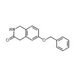 CAS#: 252061-87-3, 6-(Benzyloxy)-1,4-Dihydro-3(2H)-Isoquinolinone