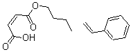 CAS#: 25215-62-7, (Z)-2-Butenedioic Acid Monobutyl Ester, Polymer With Ethenylbenzene