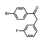 CAS#: 252562-55-3, 1-(4-Bromophenyl)-2-(3-Fluorophenyl)Ethanone