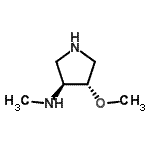 CAS#: 252574-01-9, (3S,4S)-4-Methoxy-N-Methyl-3-Pyrrolidinamine
