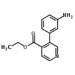 CAS#: 252921-31-6, Ethyl 3-(3-Aminophenyl)Isonicotinate