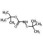 CAS#: 25297-02-3, 2-Methyl-2-Propanyl [(2-Methyl-2-Propanyl)Sulfanyl]Carbamate