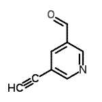CAS#: 252989-57-4, 5-Ethynylnicotinaldehyde