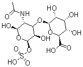 CAS 登录号：25322-46-7， 软骨素硫酸盐