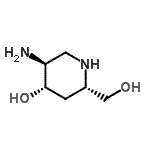 CAS#: 253590-94-2, (2S,4S,5S)-5-Amino-2-(Hydroxymethyl)-4-Piperidinol