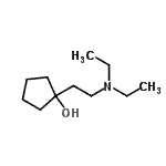 CAS#: 25363-25-1, 1-[2-(Diethylamino)Ethyl]Cyclopentanol