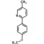 CAS 登录号：25363-55-7， 2-(4-甲氧基苯基)-5-甲基吡啶