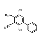 CAS#: 253679-04-8, 2,5-Dihydroxy-4-Methyl-3-Biphenylcarbonitrile