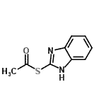 CAS#: 25369-80-6, S-1H-Benzimidazol-2-Yl Ethanethioate